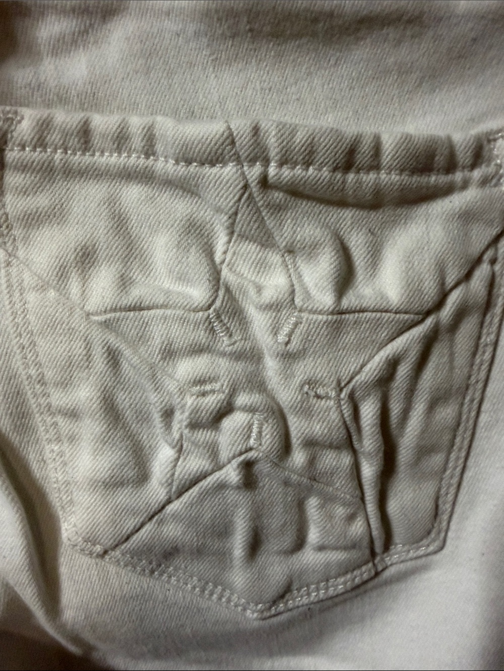 Big Star Remy Low Rise Fit White Jeans - Picture 5 of 7